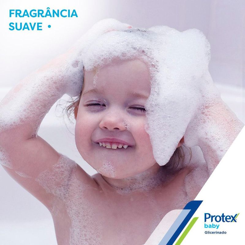 sabonete líquido protex baby proteção delicada 400ml