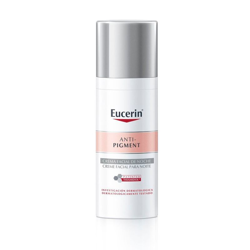 creme facial clareador eucerin anti-pigment noite 50ml