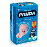 fralda infantil panda regular m leve 9 pague 8