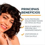 creme facial eucerin oil control tinted claro fps 70 50ml