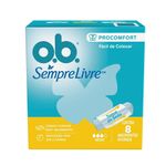 absorvente interno ob sempre livre procomfort médio 8 unidades