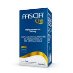 fascia q10 200mg 30 cápsulas ubiquinona+ coenzima q10 biolab