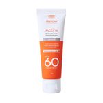 protetor solar facial fps 60 actine toque seco sem cor 40g
