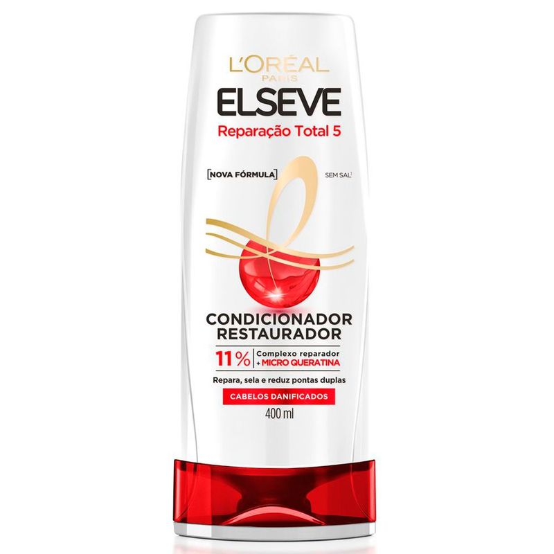 condicionador l'oréal paris elseve reparação total 5+ 400ml