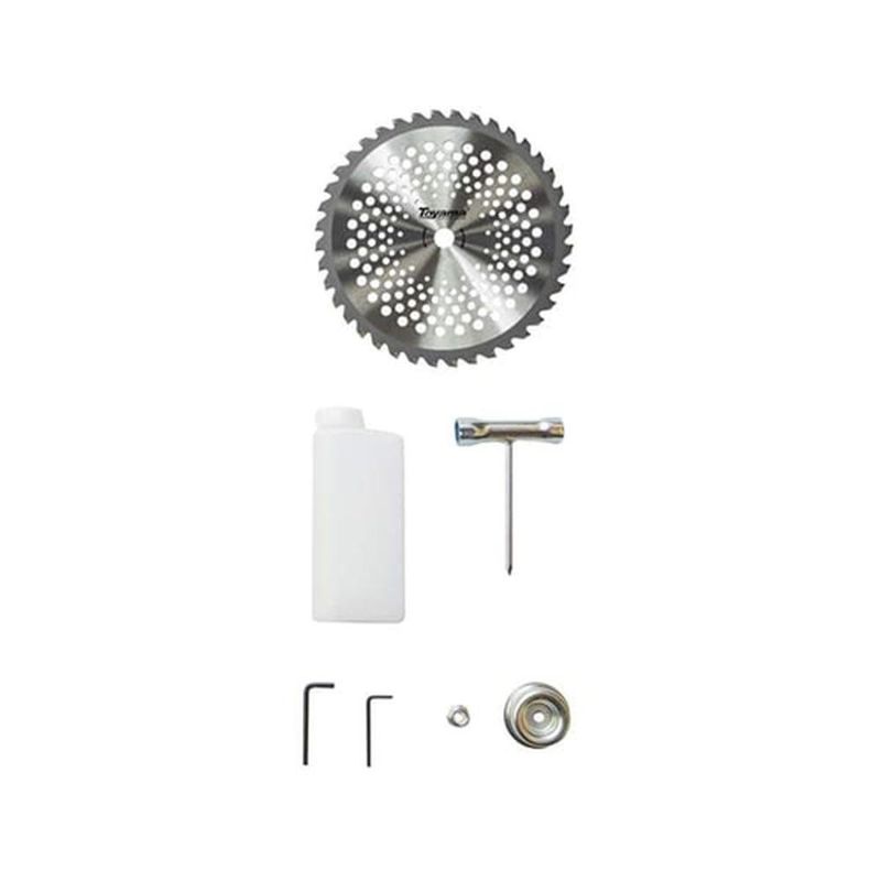 roçadeira toyama tbc43x 2t 42,7cc carretel e lâmina (mp)