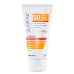 protetor solar sunmax sensitive pele sensível fps50 25ml