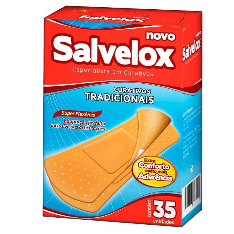 curativo salvelox tradicional 35 unidades