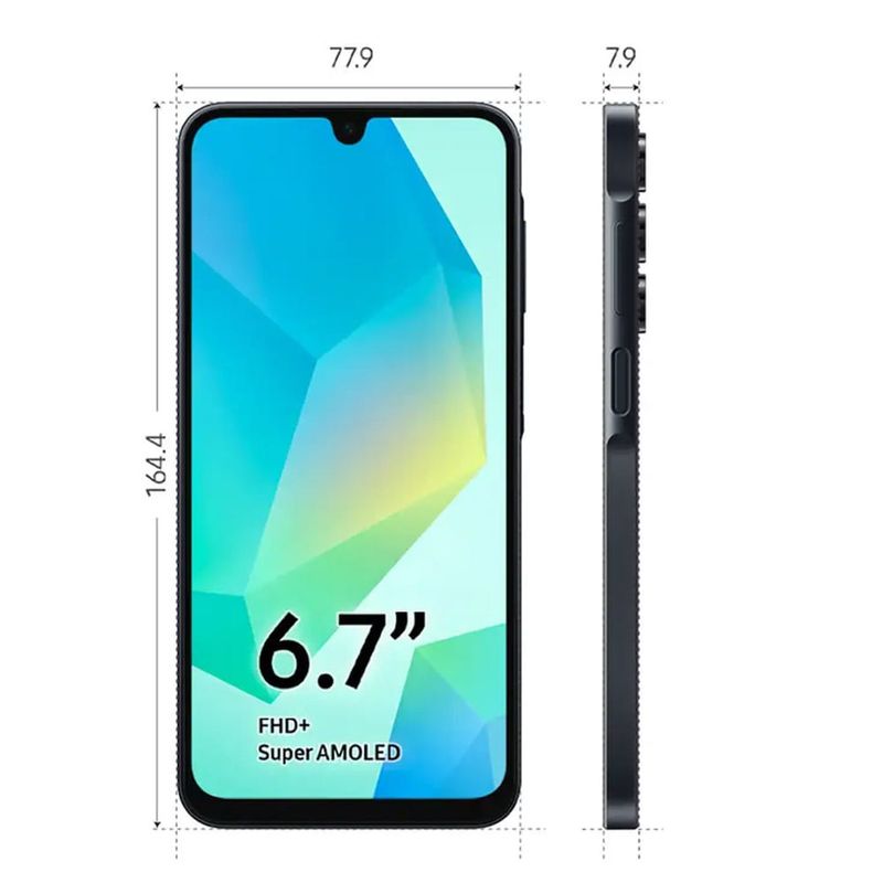 smartphone samsung galaxy a16 5g 128gb verde tela 6.7" câmera 13mp 4gb ram