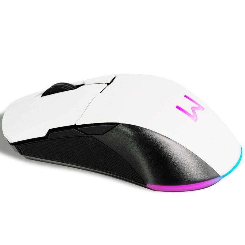 mouse gamer warrior sem fio mo397 branco