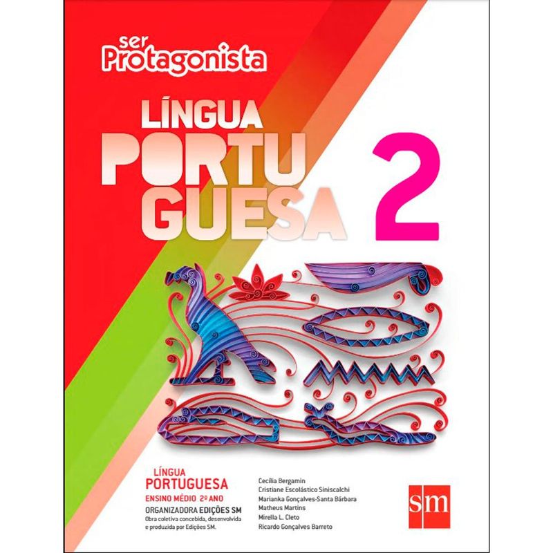 livro ser protagonista portugues 2 editora sm (mp)