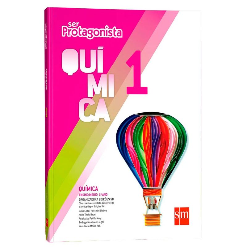 livro ser protagonista quimica 1 editora sm (mp)