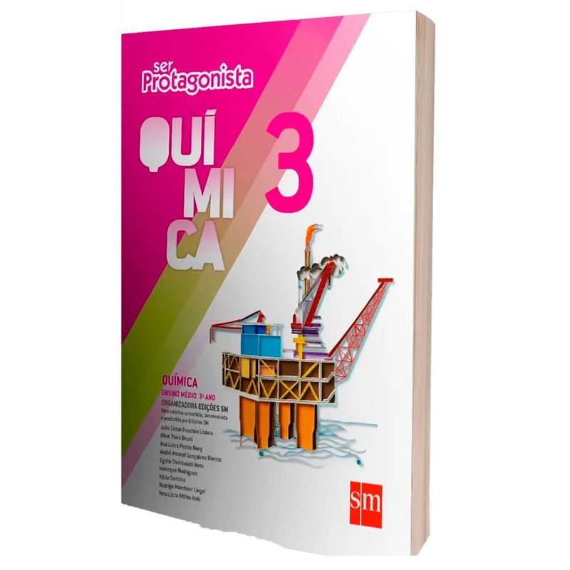 livro ser protagonista quimica 3 editora sm (mp)