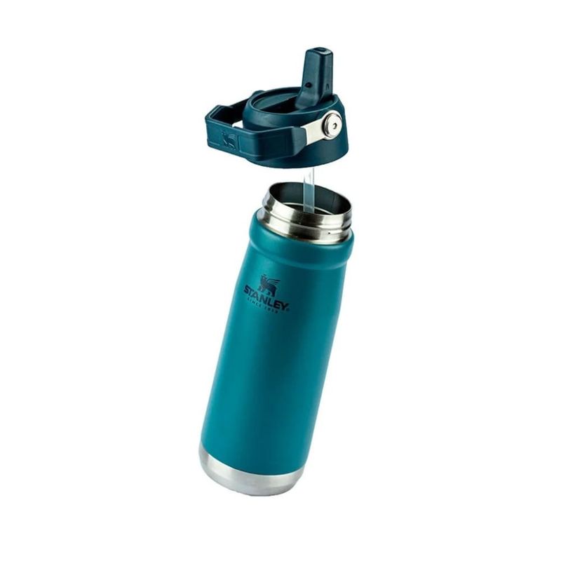 garrafa térmica stanley flip straw lagoon 651ml 8080 (mp)