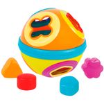 brinquedo educativo bola com encaixes pimpolho colorido (mp)