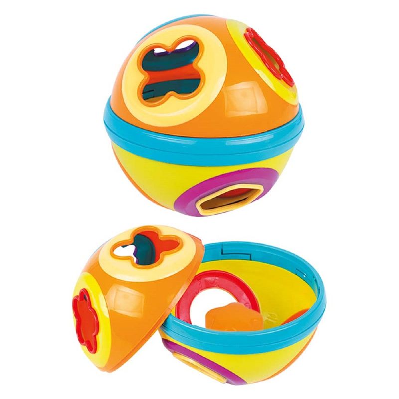 brinquedo educativo bola com encaixes pimpolho colorido (mp)