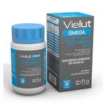 vielut ômega 30 cápsulas luteína suplemento alimentar ofta