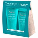 gel de limpeza profunda avène cleanance pele oleosa e sensível 150g + 40g