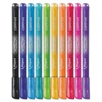 caneta hidrocor maped colorpeps glitter 10 cores 847110