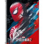 caderno tilibra espiral connect spider game 1 matérias 80 folhas sortido 318116