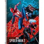 caderno tilibra espiral connect spider game 1 matérias 80 folhas sortido 318116