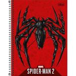 caderno tilibra espiral connect spider game 1 matérias 80 folhas sortido 318116