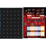 caderno tilibra espiral connect spider game 1 matérias 80 folhas sortido 318116