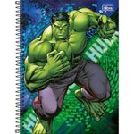 caderno tilibra espiral connect hulk 10 matérias 160 folhas sortido 359319