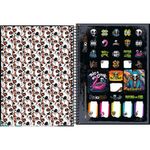 caderno tilibra espiral connect bone z 10 matérias 160 folhas sortido 359271