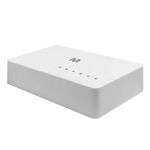 switch multilaser 5 portas 10/100/1000mbbps gb re605 branco (mp)