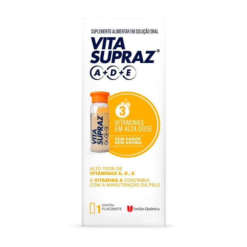 vita supraz a+ d+ e 1 flaconete 3ml união química