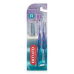 kit ortodôntico bitufo 1 escova de dente 1 escova interdental 6 refis interdentais cilindricas