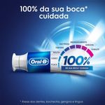 creme dental oral-b 100% menta refrescante 90g