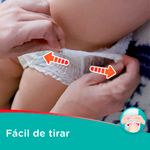 fralda descartável infantil pampers pants ajuste total g 52 unidades
