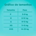 fralda descartável infantil pampers pants ajuste total g 52 unidades