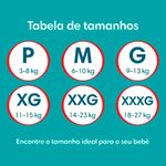 fralda descartável infantil pampers pants ajuste total m 60 unidades