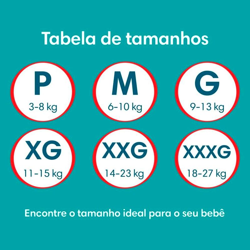 fralda descartável infantil pampers pants ajuste total m 60 unidades