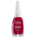 esmalte colorama verniz & cor framboesa 8ml