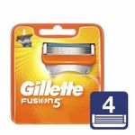 carga para aparelho de barbear gillette fusion 5 4 unidades