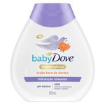 loção hidratante dove baby hora de dormir hidratação relaxante 200ml