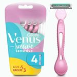 depilador gillette venus suave sensitive 4 unidades