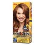 tinta para cabelo cor&ton castanho claro dourado 6.35