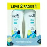 kit sabonete íntimo cia da natureza fresh leve 2 pague 1 210ml cada