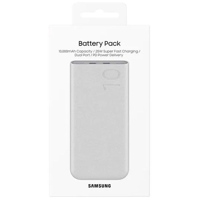 bateria carregador portátil usb-c 10000mah super rápida 25w