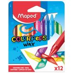 giz de cera maped colorpeps 12 cores 861011