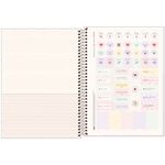 caderno espiral tilibra connect soho 12 matérias 192 folhas sortido 359408