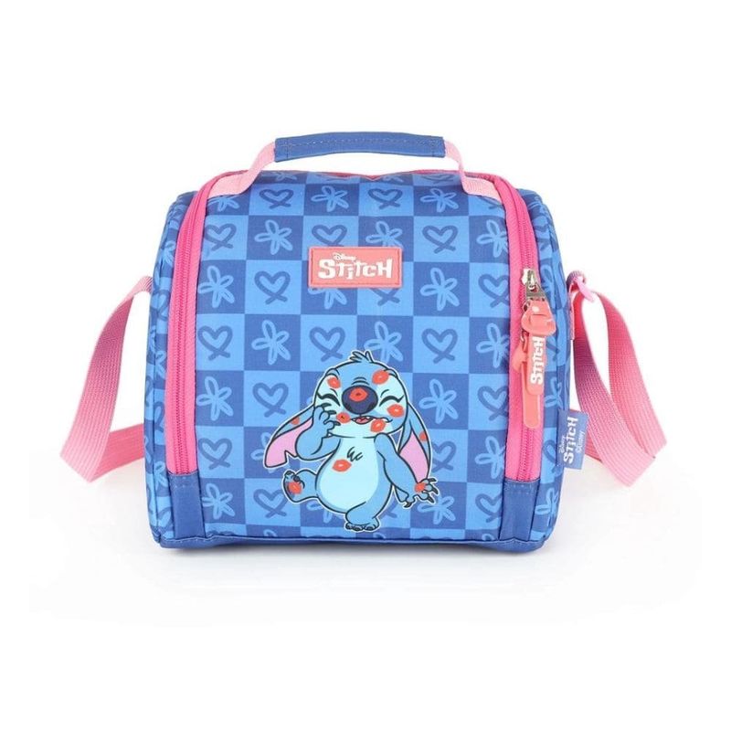 lancheira térmica stitch luxcel azul (mp)