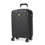 mala de viagem média luxcel 64cm preto (mp)