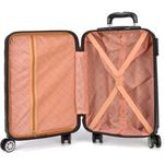 mala de viagem média luxcel 64cm preto (mp)