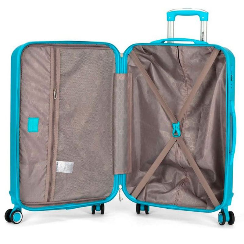 mala de viagem média up4you 64cm azul (mp)