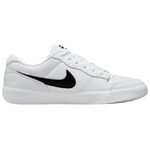 tênis masculino n°40 nike sb force 58 premium branco e preto (mp)